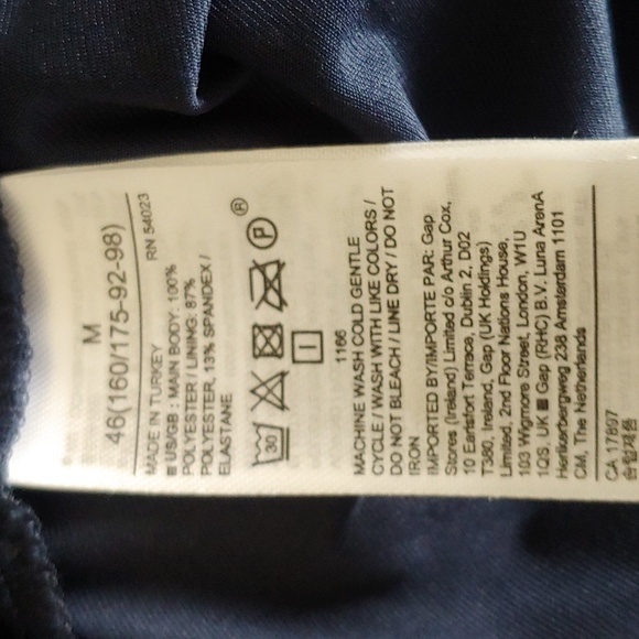 Banana Republic Women's Navy Pleaded Dress -Medium - Picture 13 of 13